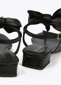 Sandalo strass e fiocco - Lola Casademunt