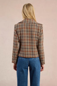 CAPPOTTO CORTO A QUADRI - MOLLY BRACKEN