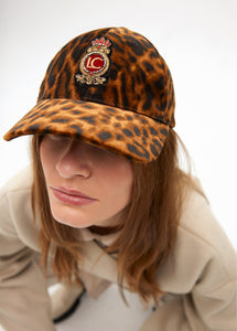 VISIERA STAMPA ANIMALIER - LOLA CASADEMUNT